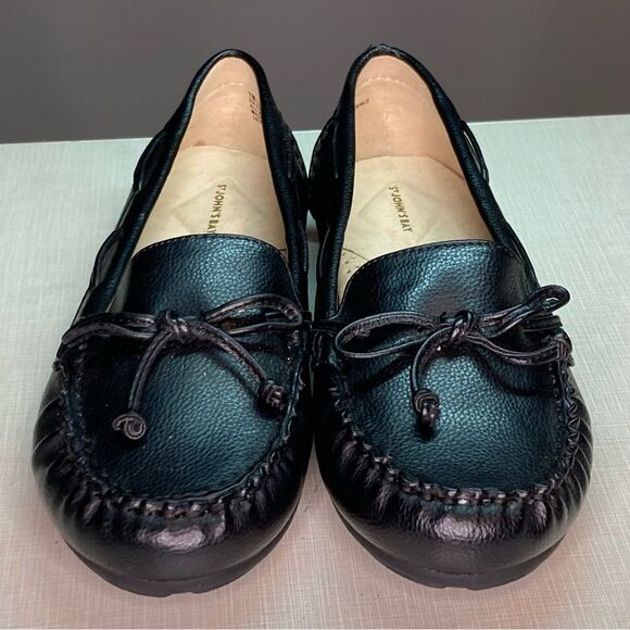 St. John’s Bay woman’s black loafer, size 7. SJB Nexter - Picture 6 of 7